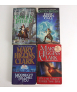 Lot Of 4 Suspense &amp; Fantasy Novels By Mary Higgins Clark &amp; Kristin Britain - $271.81 MXN