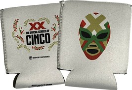 NEW Set of 2: Dos Equis XX Beer Bottle Koozie Cinco de Mayo long neck insulator - £9.71 GBP