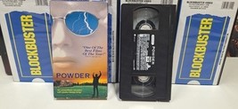  Powder VHS Tape Movie Jeff Goldblum Sean Patrick Flannery - $183.27 MXN
