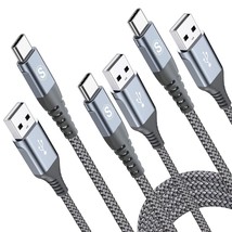 Usb Type C Charger Cable [3-Pack,10Ft+6.6Ft+3.3Ft] Iphone 15 Charger Nyl... - £18.01 GBP