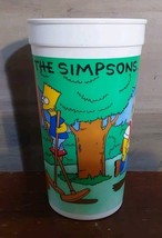Vintage The Simpsons Burger King Lrge Promotional Cup 1990 Bart Bigfoot ... - $12.20