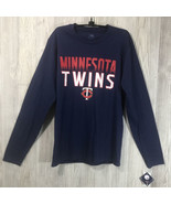 Genuine Merch Minnesota Twins Mens Multicolored Longsleeve Tee Size S ML... - £9.33 GBP