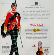 1938 Dewar&#39;s White Label Scotch Advertisement Scottish Officer Distiller... - $563.75 MXN
