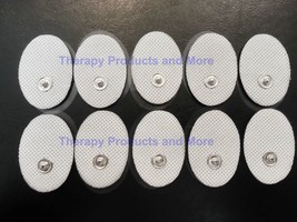 Small OVAL Replacement Pads (10) for IREST Digital Massage Massager - £9.06 GBP