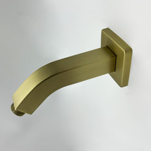 Square Shower Arm: 1/2&quot; NPT, Wall Mount - £42.53 GBP