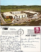 Missouri St. Joseph Ramada Inn Aerial View Posted 1972 Vintage Postcard - £7.37 GBP