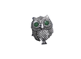 Small Owl rhinestone brooch in Assorted Styles - £3.91 GBP