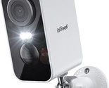 Iegeek Security Cameras Wireless Outdoor, 2K 3Mp Battery, Works With Alexa. - £32.98 GBP