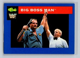 Big Boss Man #115 1991 Classic WWF Superstars WWE - £1.55 GBP