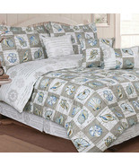 Nautical Elite Ocean Seashell 7 Piece Bed In Bag Comforter Set,Choice Si... - £55.51 GBP+