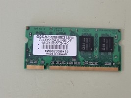 Toshiba GU33512AJUIN612E 512MB PC2 GDDR2-667 RAM Laptop Memory - $9.87