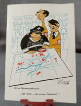 WWII German Postcard Anti War Humorous Smits Vtg Original From the Headq... - $23.38