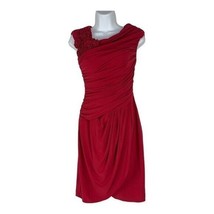 Adrianna Papell Petite Women&#39;s Sleeveless Red Midi Dress Size 2P - £29.15 GBP