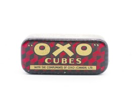 Oxo cubes salesman&#39;s mini sample tin made in England in the 1930s. - £35.59 GBP