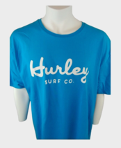 Hurley Surf Co. Mens XXL Blue Soft Jersey Knit Cotton T-Shirt - $10.31