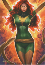 Nathan Szerdy SIGNED Marvel Comics X-Men Art Print ~ Phoenix Jean Grey - £20.16 GBP