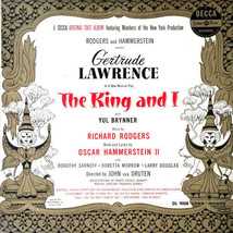 Rodgers &amp; Hammerstein Present Gertrude Lawrence With Yul Brynner - The King And - £4.14 GBP