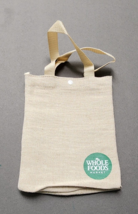 Whole foods Small Shopping Bag Wholefoods Carry Shop Tote - £7.42 GBP