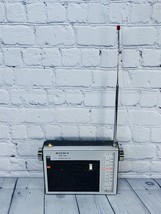 Vintage/Antique Sony Model Number #TFM-110W Transistor AM/FM Radio - £37.91 GBP