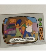 The Simpson’s Trading Card 1990 #11 Homer Marge Maggie &amp; Lisa Simpson - $1.97