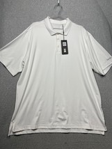 Walter Hagen 11 Majors Golf Polo Shirt Short Sleeve 2XL White Casual Outdoor UPF - £22.70 GBP