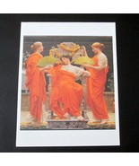 Graphique Of France Print Midsummer Albert Joseph Moore 11 x 14 Vintage 90s - £17.95 GBP