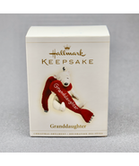 Hallmark 2006 Granddaughter Polar Bear Red Scarf Ornament QXG2936 - $274.71 MXN