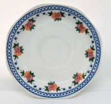 WEDGWOOD Etruria Barlaston TRELLIS ROSE Saucer 6&quot; Diameter - £7.84 GBP