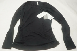 NWT Athleta Speedlight Top Long Sleeve Shirt (Small) - Black - $29.60