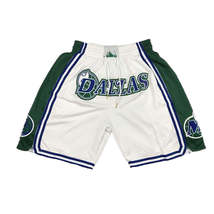 Dallas Mavericks Classic Throwback Vintage Shorts - £38.70 GBP+