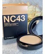MAC Studio Fix Powder Plus Foundation - NC43 - w/puff FS ORIGINAL NIB Fr... - $28.66