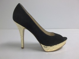 Enzo Angiolini Size 9 M SULLY 10 Black Suede Platform Pumps New Womens Shoes - £70.86 GBP