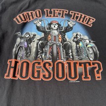 Vintage 2003 Big Dogs Shirt Who Let The Hogs Out Men&#39;s XXL 2XL Biker Mot... - $20.57