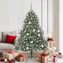 Artificial Christmas Tree Green 70.9" PVC - $151.99
