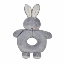 Bunnies By The Bay Ring Rattle Bunny - Grey - £31.03 GBP