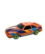 Orange 92 Ford Mustang 2007 M40 Hot Wheels Diecast Car Metal - $4.40