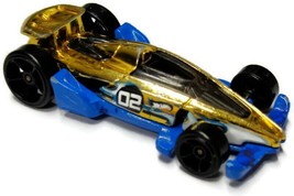 2014 Hot Wheels &quot;Carbide&quot; Car Blue Gold - $14.84
