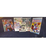 CAPTAIN AMERICA  JOHN WALKER,THE POP FIGURE &amp; 4 GREAT MARVEL COVERS (min... - $31.99