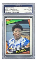 Eric Dickerson Signed 1984 Topps #280 Los Angeles Rams Rookie Card HOF 99 - £144.61 GBP