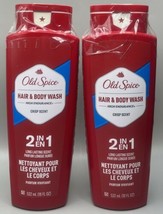 Old Spice Men&#39;s Hair And Body Wash 2 In 1 18 Oz Set Of 2 New &amp; Sealed - $12.00