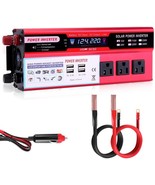 2000 Watt Solar Power Inverter, Solar Power Inverter 12V Dc To 110V-120V... - $90.98