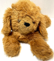 Vintage Gund 1982 Plush Stuffed Floppy Cinnamon Brown Puppy Dog 15 inches - £15.29 GBP