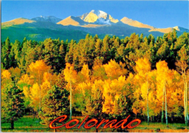 Postcard Colorado Longs Peak in the Fall Photo by Neil Purrett #18866 6 ... - $4.95