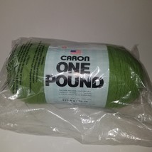 NEW Caron One Pound Grass Green Yarn 16 oz 812 Yds 100% Acrylic - £12.41 GBP
