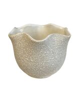 Vintage CC Originals China Craft USA Planter Textured Scalloped Rim MCM ... - $31.50