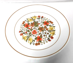 Corelle Corning Ware Indian Summer 8&quot; Salad Luncheon Plate Fall Flowers 2 pc - £14.91 GBP
