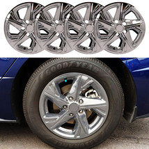 For 2020-2023 Hyundai Sonata SE 16&quot; Wheel Chrome Skin Covers Rim Trim Set 4 - £35.30 GBP