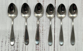 Yamazaki Austen 6-Piece Espresso Spoon Set - Tiny Spoons Approximately 4&quot; - £13.58 GBP