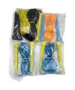 Kids Double Dutch Jump Ropes 2 Pack Long Partner &amp; 3 Regular Personal So... - $39.60