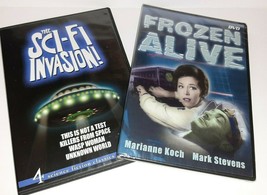 Frozen Alive New Dvd + Killers From Space Wasp Woman Classic Horror Sci Fi - £7.91 GBP